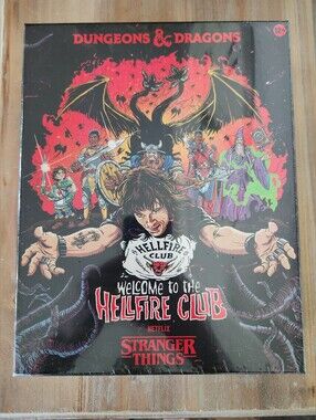 Dungeons & Dragons Stranger Things Hellfire Club Board Game Factory Sealed New
